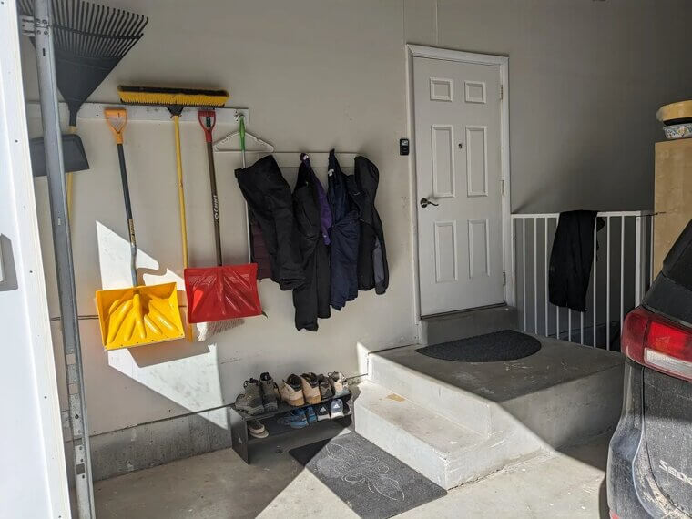 Lock the Garage Interior Door