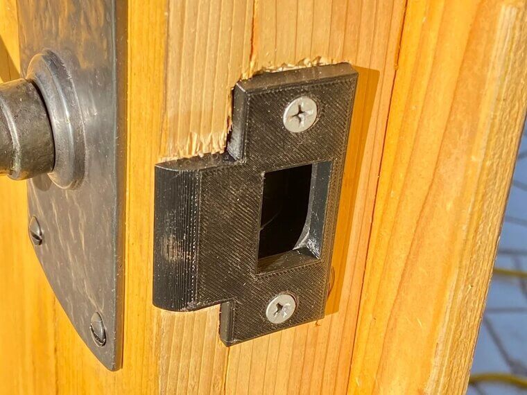 Reinforce the Strike Plate