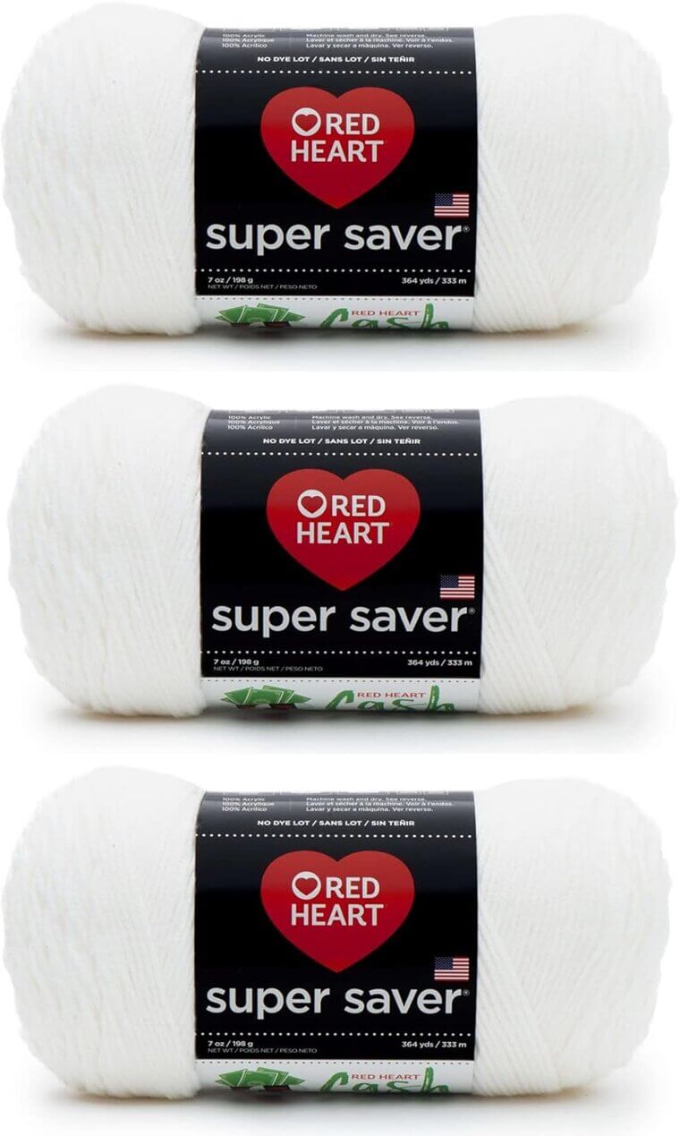 Red Heart Yarn Pack - Perfect for Long-lasting Knitting Projects
