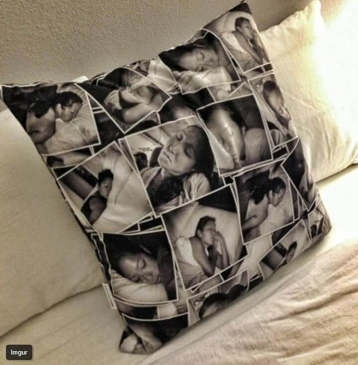 Un collage de ce qu'elle aimait le plus