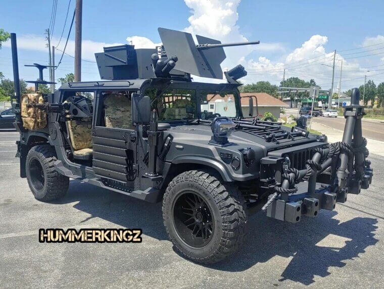 1995 Hummer H1 GMV GUN TRUCK - $99,000