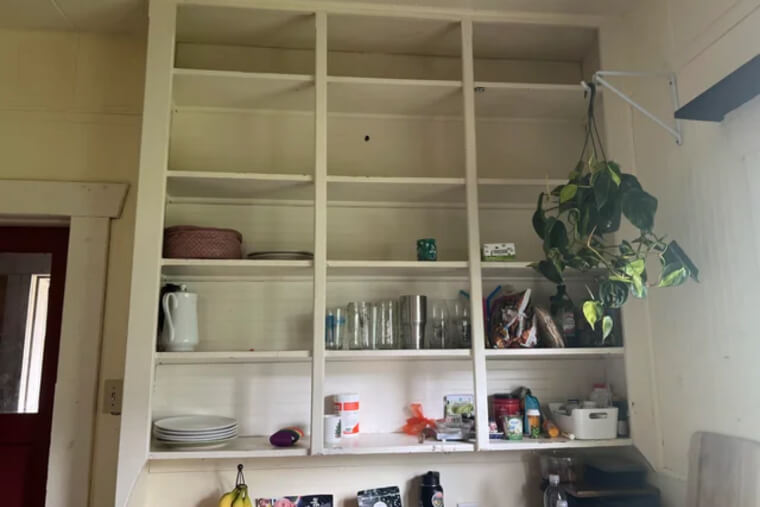 Excessive Open Shelving