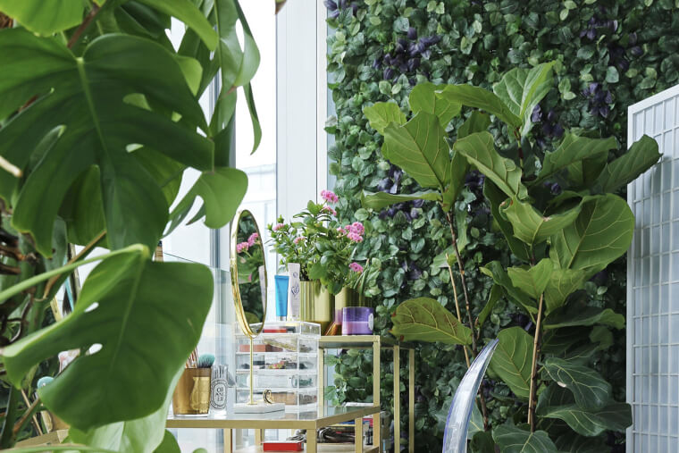 Faux Plants Everywhere