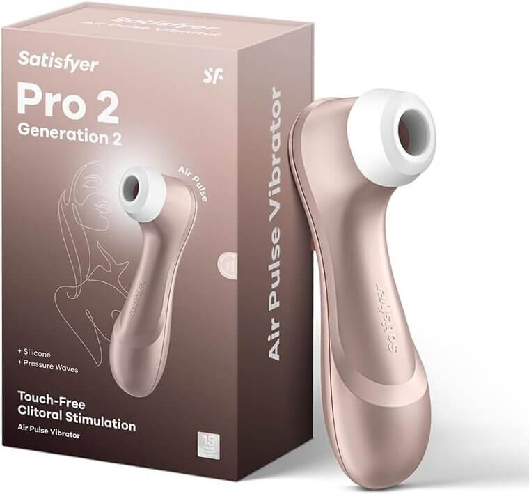 Satisfyer Pro 2 - Sanfte Klitoris-Stimulation, Wasserdicht - Genießen Sie 8% Rabatt! 