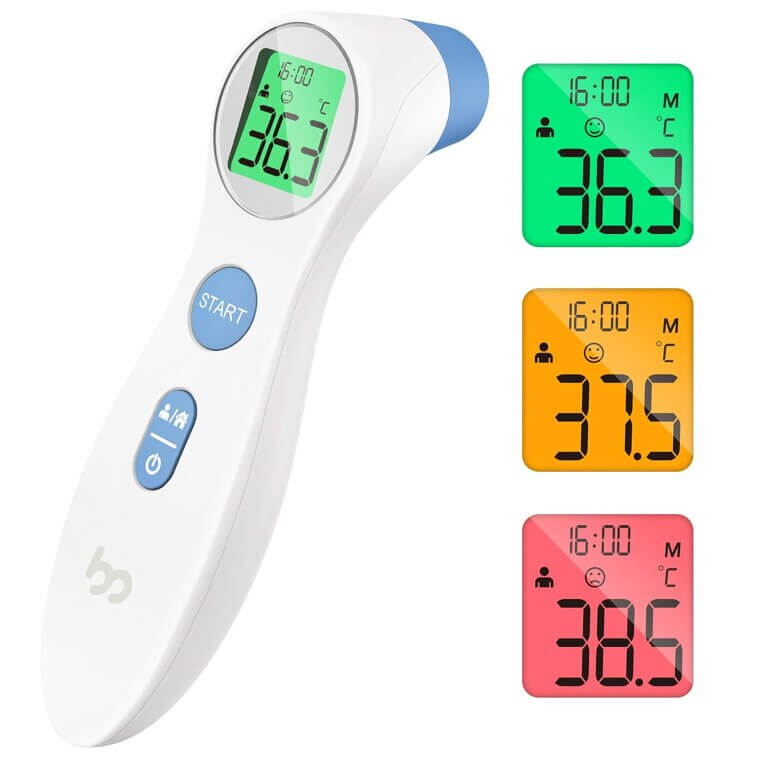 Fieberthermometer Für Alle Altersgruppen Mit Sofortablesung 