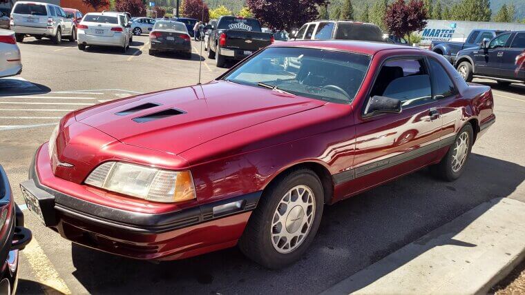 1980s Ford Thunderbird Turbo Coupe