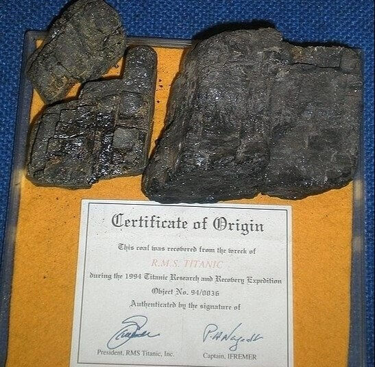 Ева ненавидела, что артефакты, найденные на "Титанике", были выставлены на аукцион
