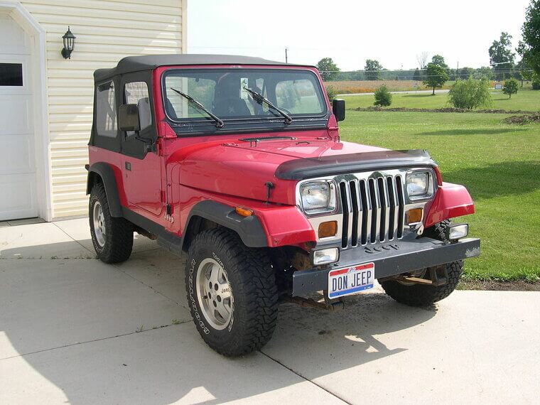 20. Jeep Wrangler YJ (1987–1995)