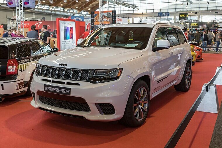 5. Jeep Grand Cherokee Trackhawk (2018–2021)