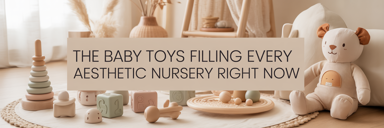 Top Baby Toys Filling Every Aesthetic Nursery