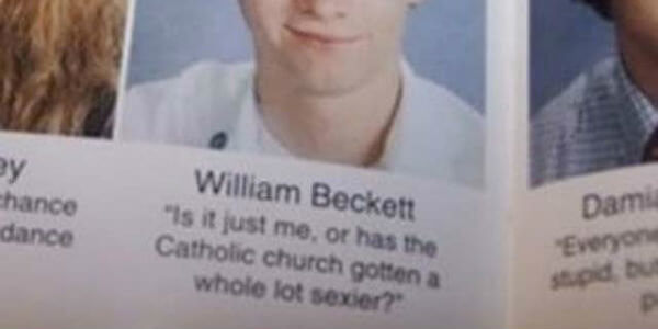 His Smirk Says It All