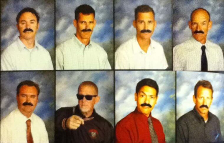 The Pre-Planned Mustaches