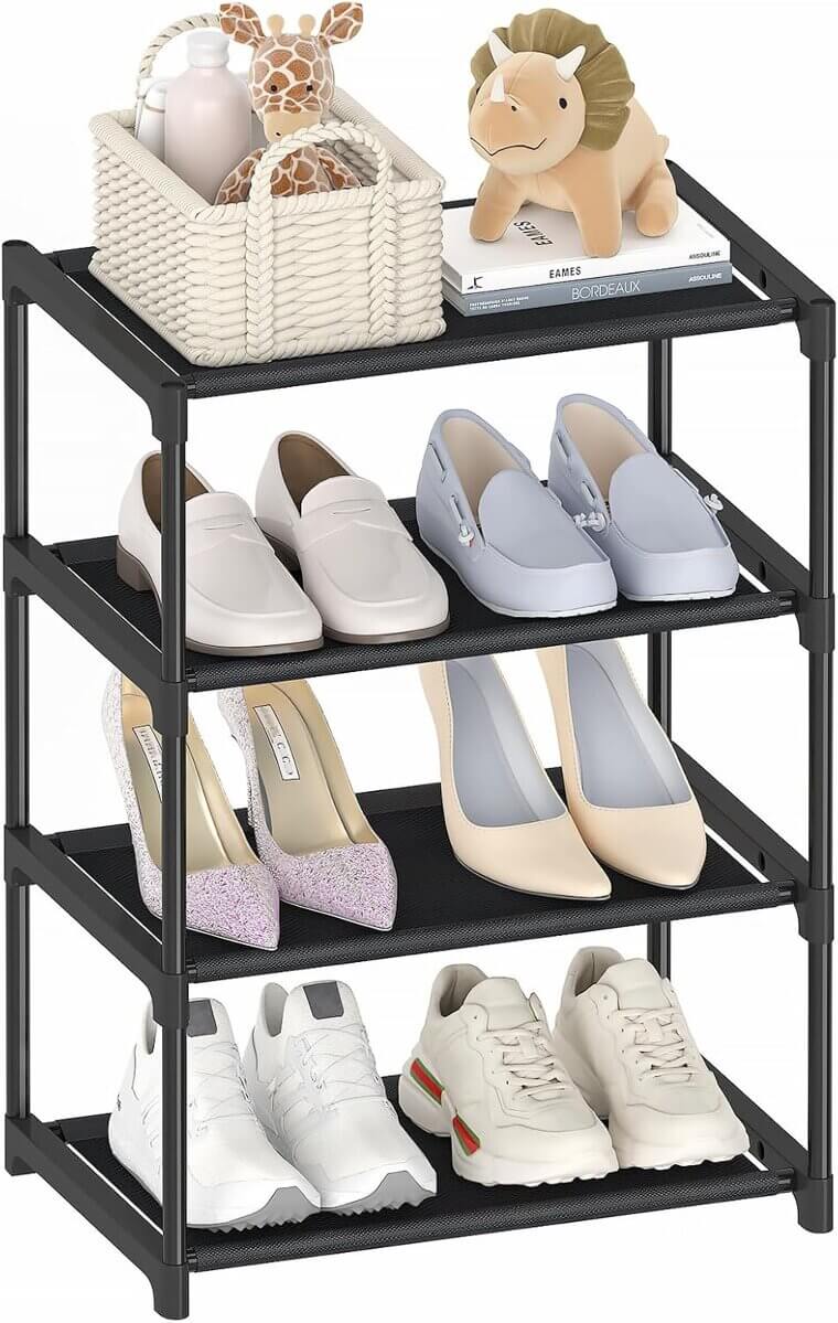 Autonomier Shoe Rack: Slim, Sturdy, Space-Saving Solution for Your Home - Enjoy 20% Off!