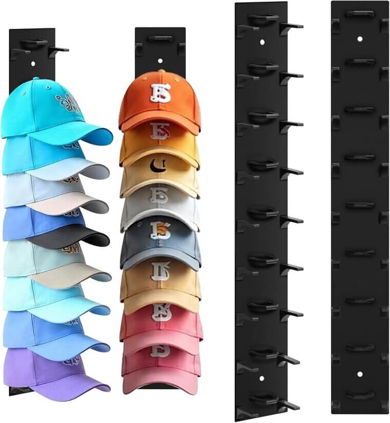 Hat Organizer Duo - Maximize Space & Style - Enjoy 23% Off!