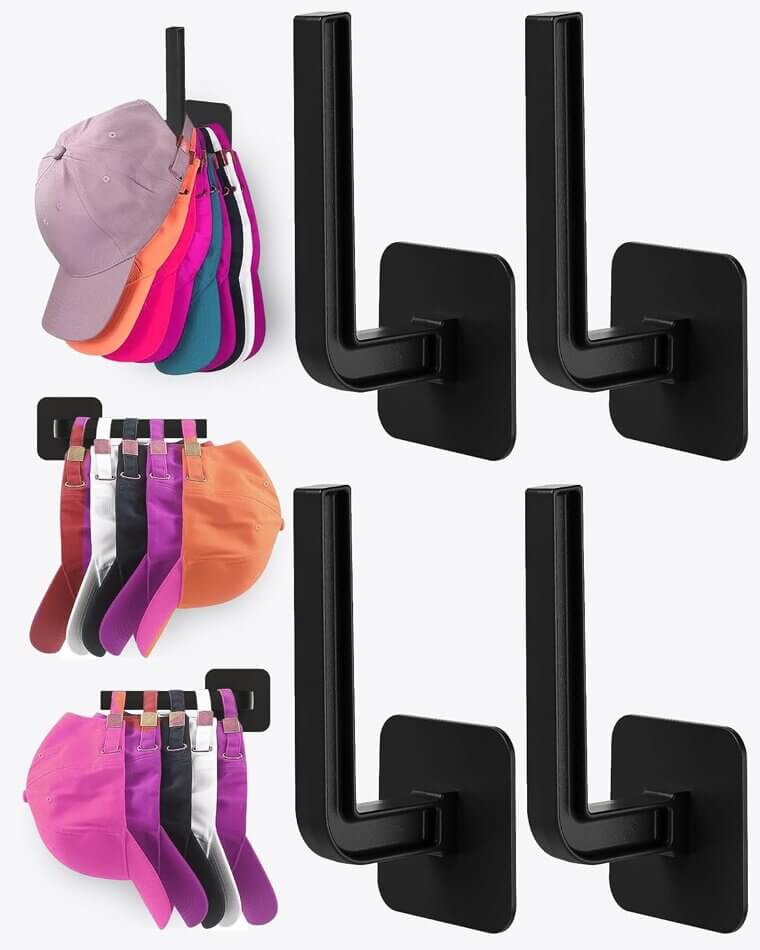 Sunfanie Hat Rack - Versatile Wall Organizer for Caps - Enjoy 15% Off!
