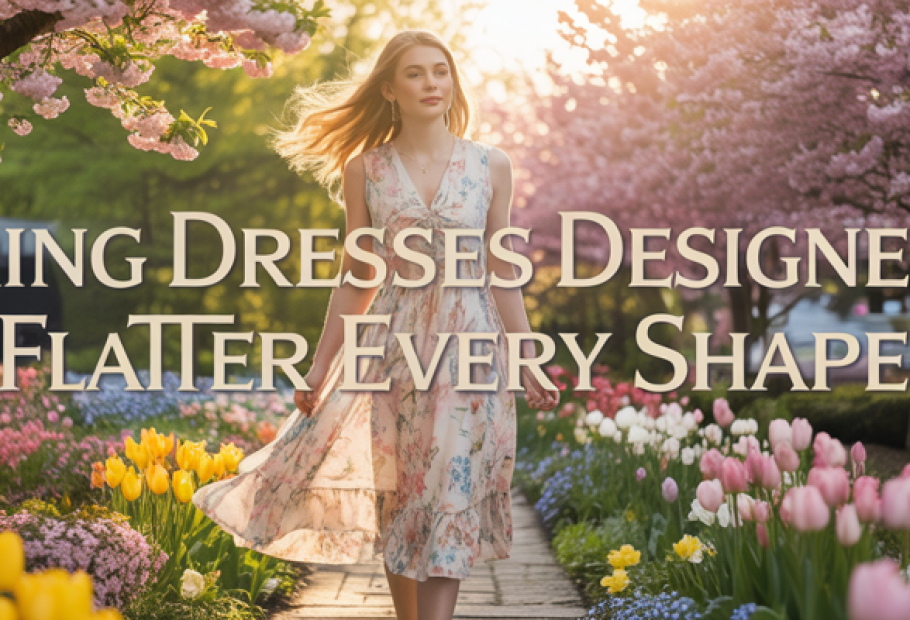 Spring Flattering Dresses Designed to Make Every Shape Look Good