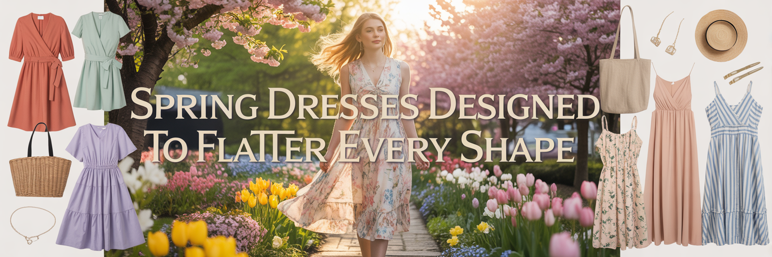 Spring Dresses Designed to Flatter Every Shape