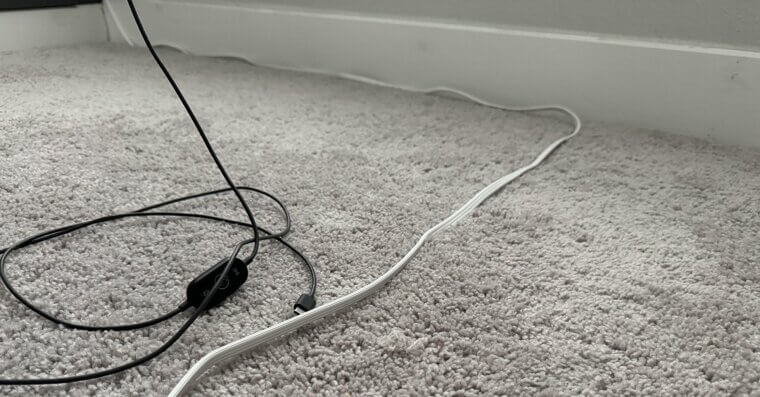 Running Wires Under Carpet or Rugs