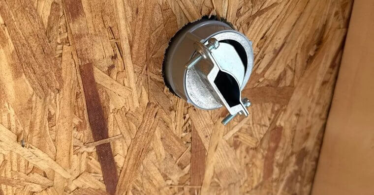 Installing Cable Without a Clamp