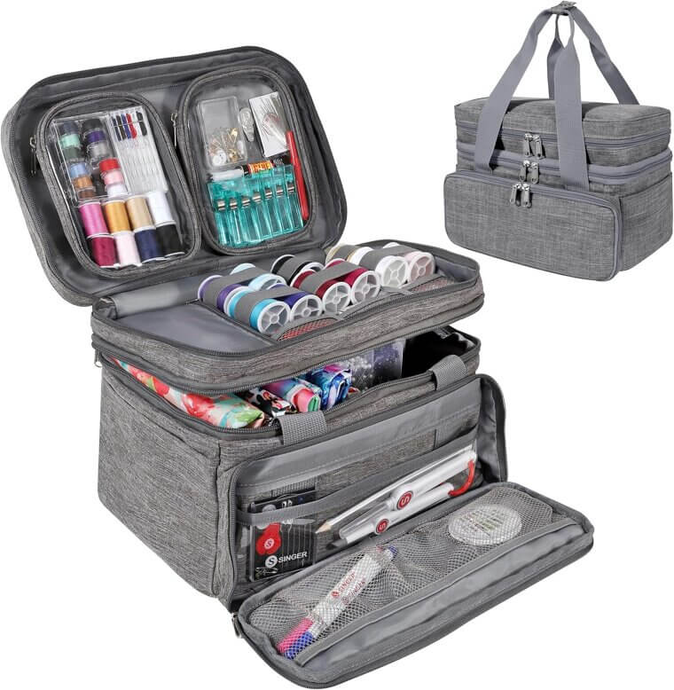 SINGER Sewing Organizer - Ultimate Craft Storage Solution - Don’t Miss the 5% Discount!