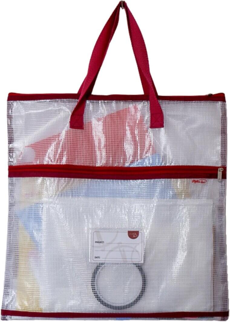 Madam Sew Project Bag - Your Ultimate Craft Organizer Tote with Pockets 
