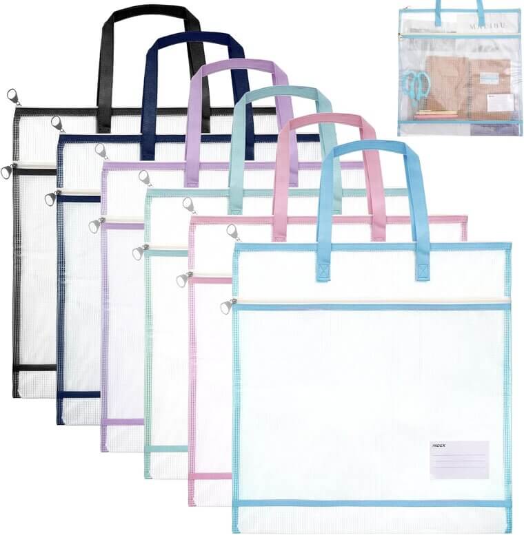 Sew Project Bags: Quilting Craft Organizer with Handle 