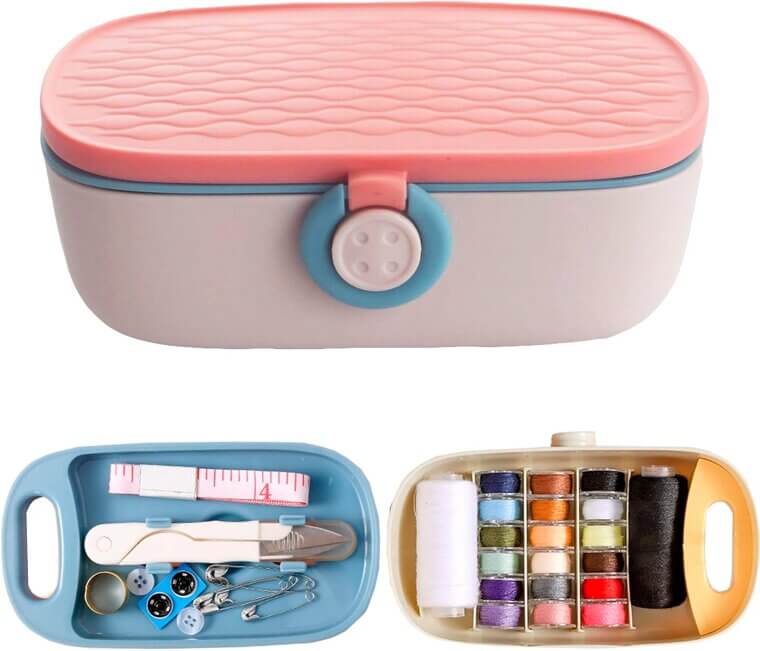 Missraza Sewing Kit - Trendy, Portable & Convenient 