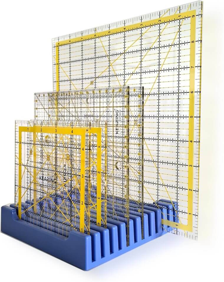 Quilting Ruler Rack - Organize Your Craft Space with Ease! 