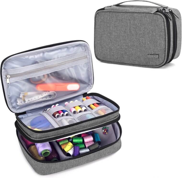 Luxja Sewing Organizer - Perfect for Your Crafting Needs! 