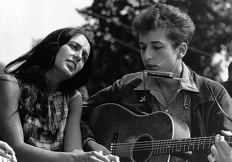 Joan Baez's Reflective Nostalgia For Bob Dylan Inspired Joan Baez's "Diamonds & Rust"