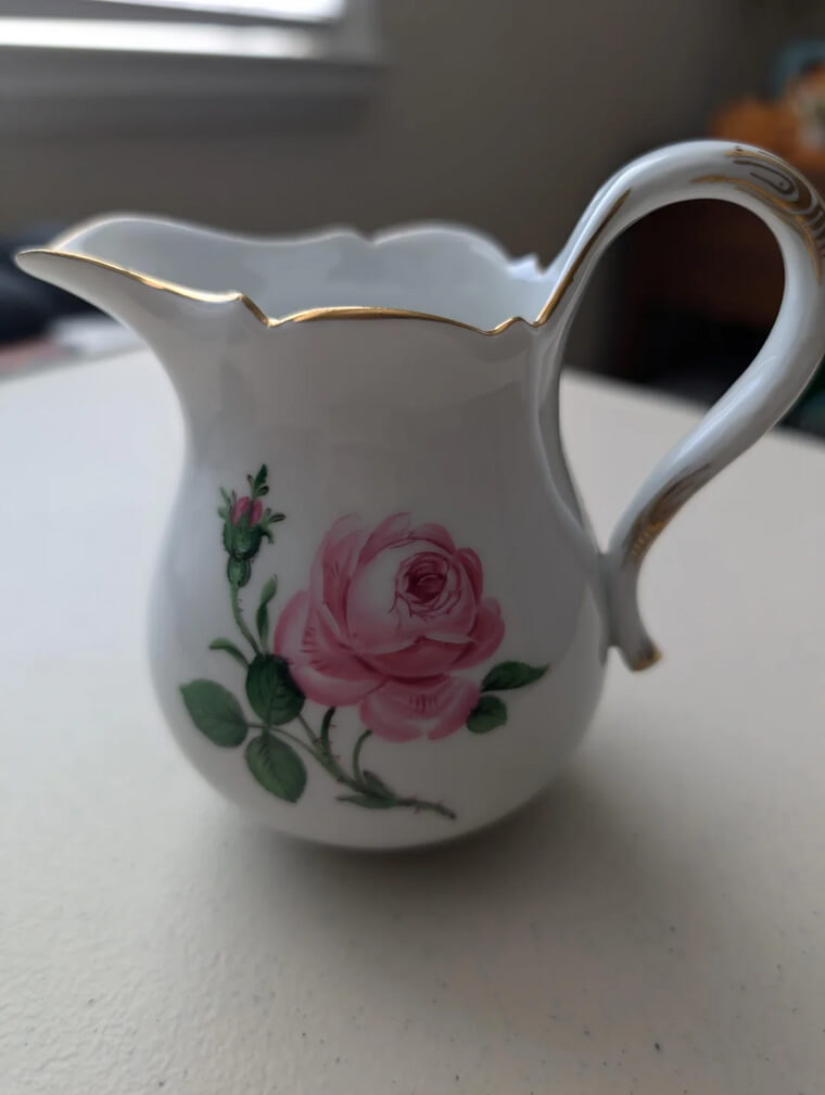 Conjuntos figurativos de porcelana de Meissen «Pink Rose»: valen más de 8.000 dólares y son el máximo exponente de la artesanía europea del siglo XVIII