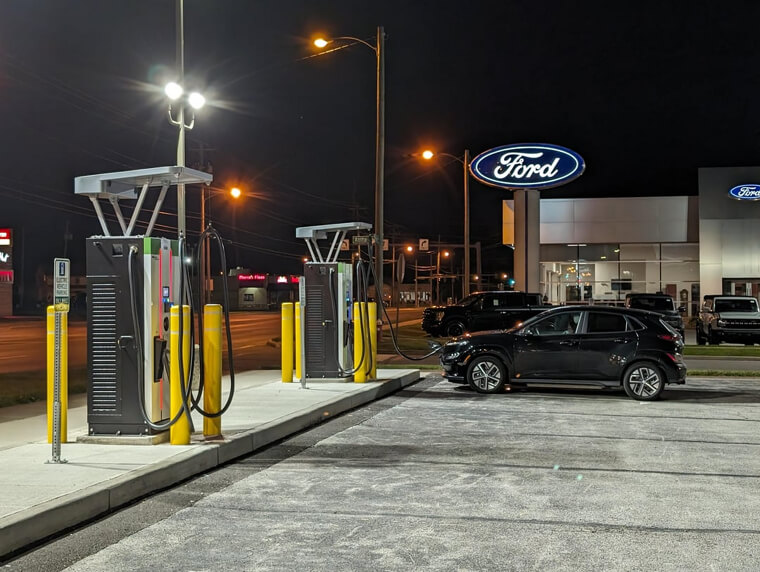 Limited Dealership Network in Some Areas