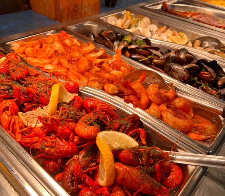 23. Shellfish From Buffets