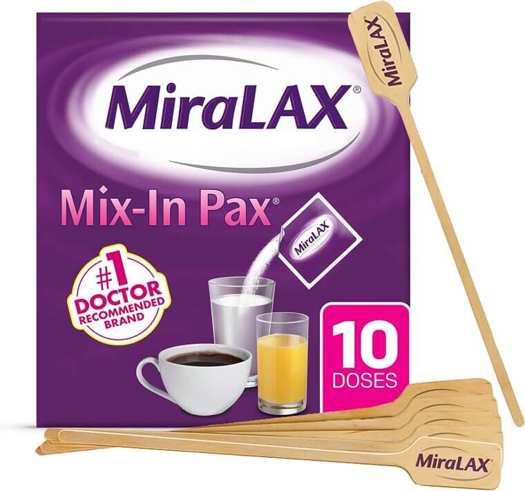 MiraLAX Laxative Powder - Gentle Relief On-the-Go - Don’t Miss the 27% Discount!