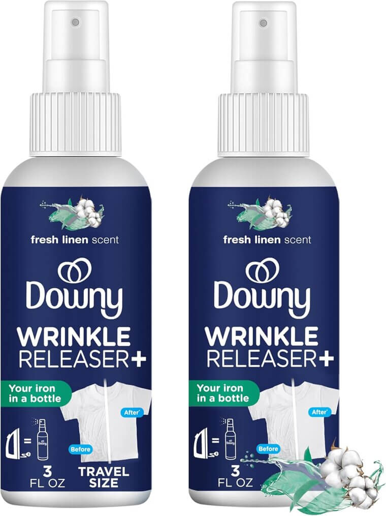 Downy Wrinkle Releaser Spray: Fresh, Wrinkle-Free Clothes Anywhere! 