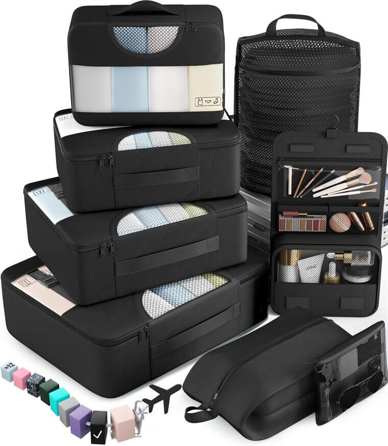Veken Packing Cubes - Organize Travel Like a Pro - Now 39% Off!