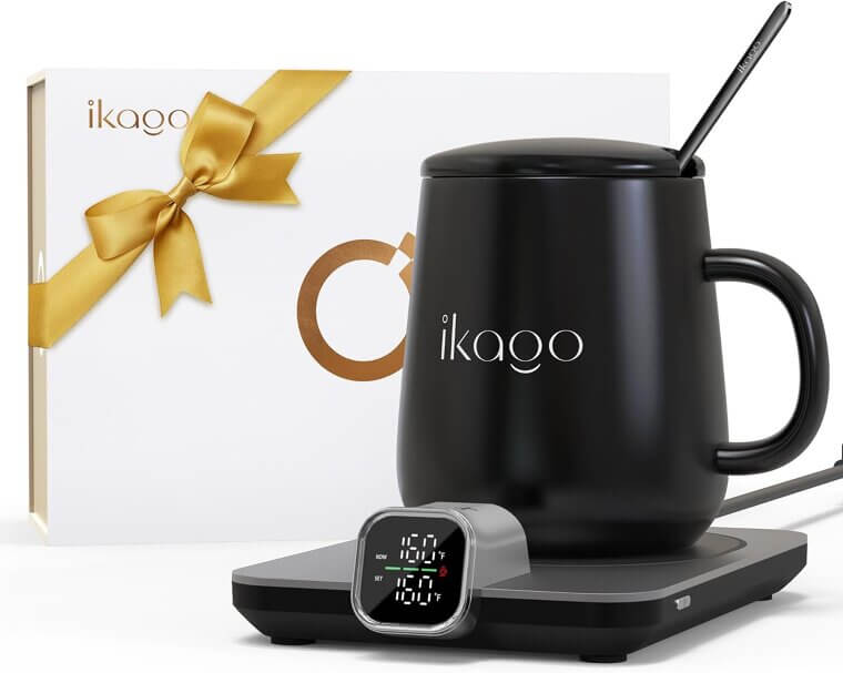 Smart Coffee Mug Warmer - Perfect Desk Companion with Auto Shut Off - Enjoy 43% Off!