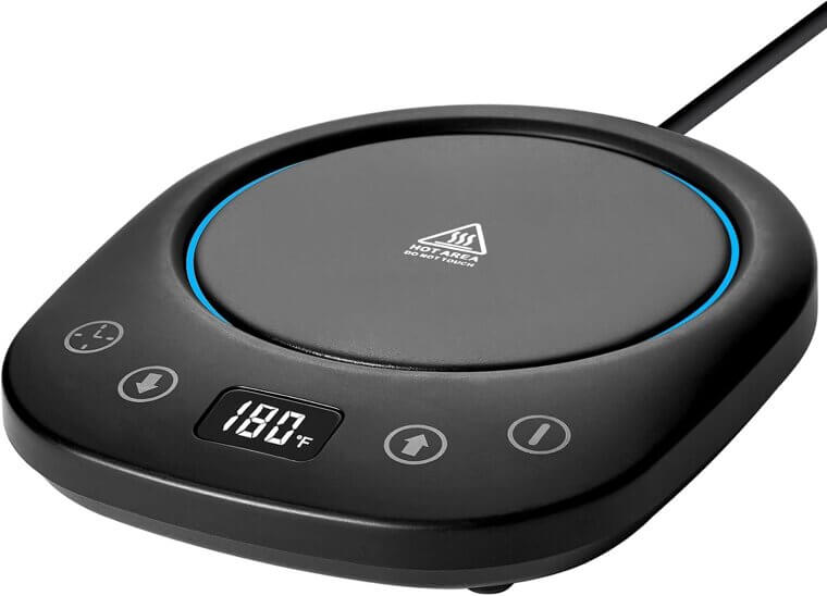 Coffee Mug Warmer - 7 Temp Settings & Fast Heating