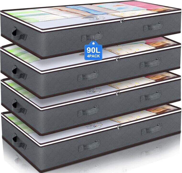 Budding Joy Storage Bags - Maximize Your Space with Under-Bed Organizers - Now 27% Off!