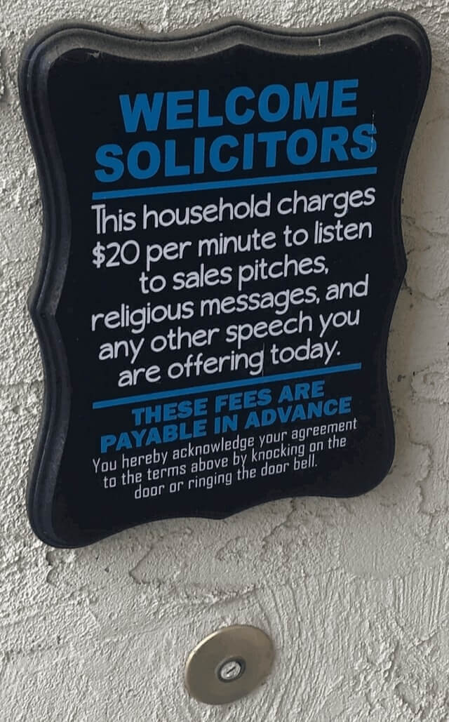 A Different Kind Of Beware Sign