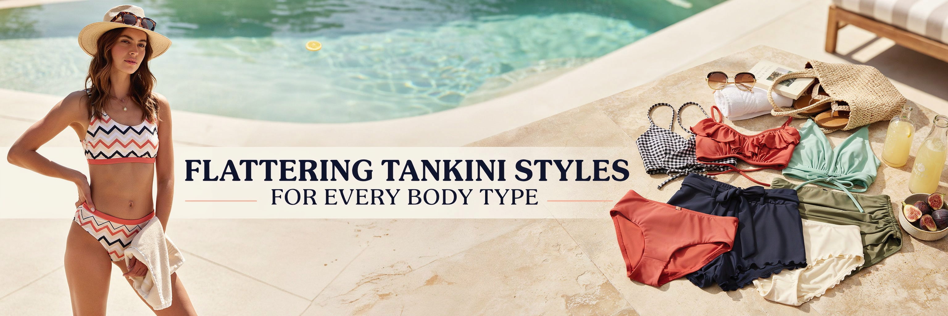 Flattering Tankini Styles for Every Body Type