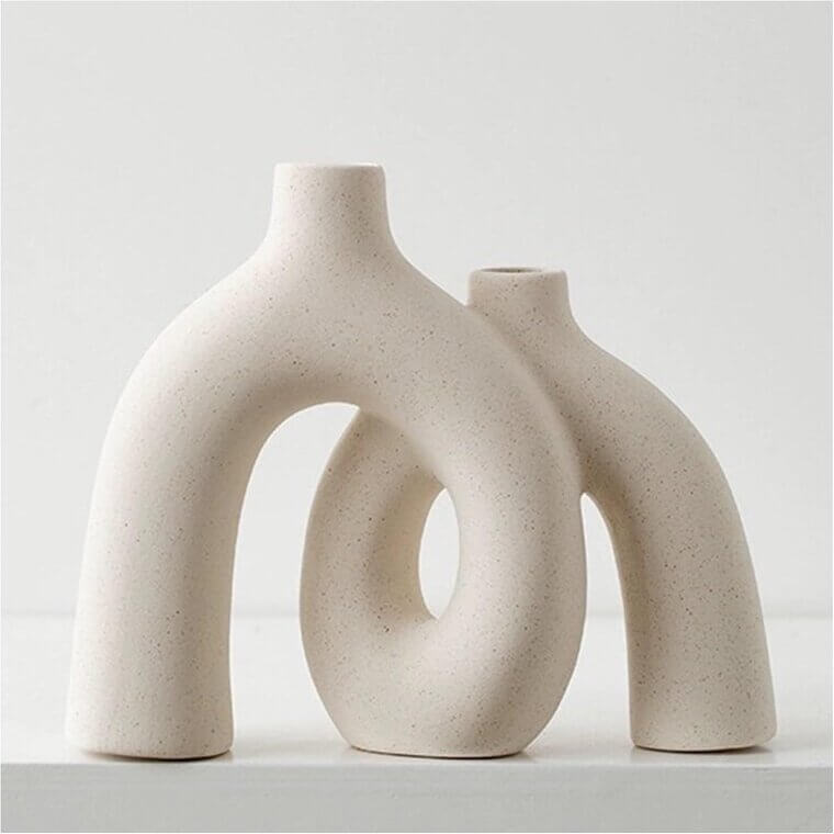 Hug Donut Vase Set - Elevate Your Decor Style Effortlessly
