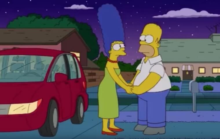 Homer And Marge, The Simpsons