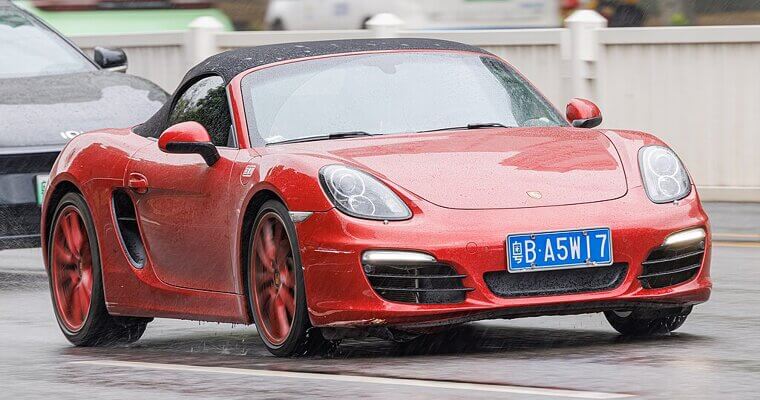 Porsche Boxster Spyder (981) (2015-2016)