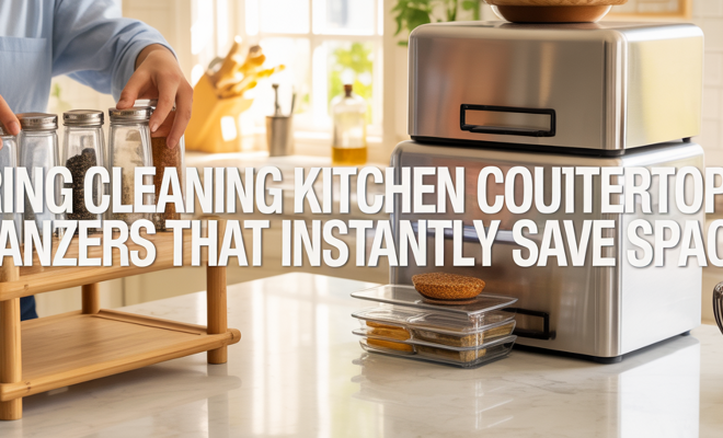 Spring Cleaning Your Kitchen: Countertop Organizers That Instantly Save Space