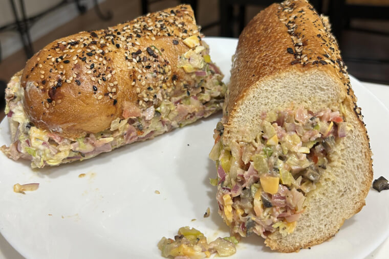 Chopped Italian Sandwiches