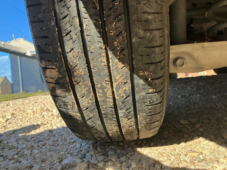 Worn Tires