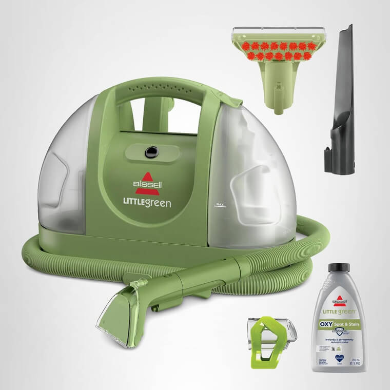 A Portable and Compact BISSELL Spot Cleaner That Erases the Stubborn Marks Your Rugs and Sofas Have Gathered Over the Years.