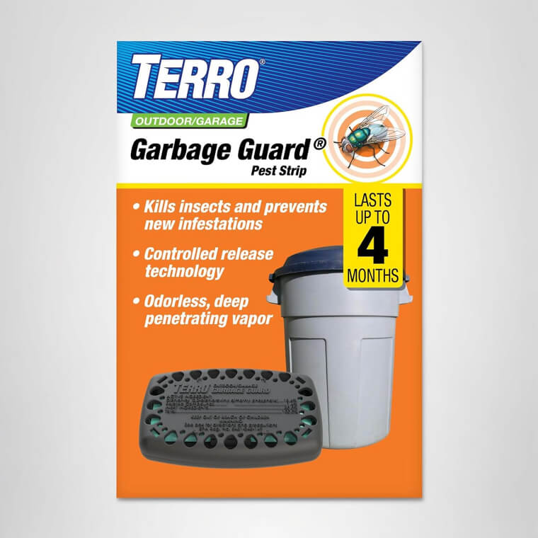 A Stick-On Trash Bin Pest Guard for When Your Yard Is Overrun With Flies and Your Stinky Garbage Is Clearly the Culprit.