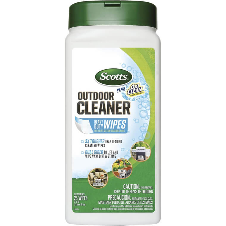 A Pack of Tough Outdoor Cleaning Wipes for Quick Touch-Ups Between Major Patio Scrubs. They Are the Perfect Grab-And-Go Solution.